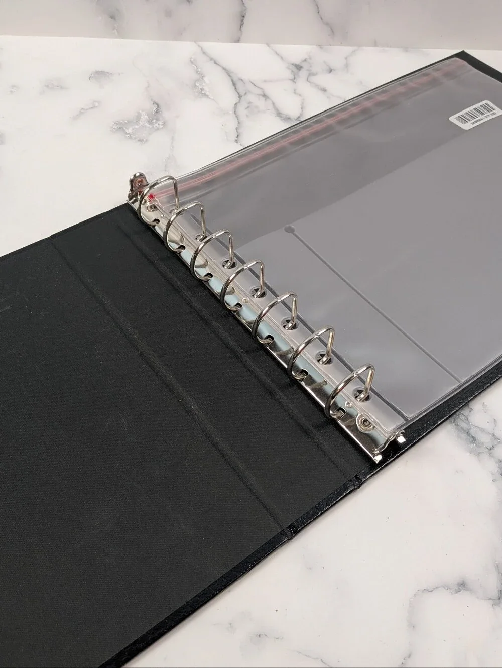 7 Ring Check Binder Business Checkbook Holder